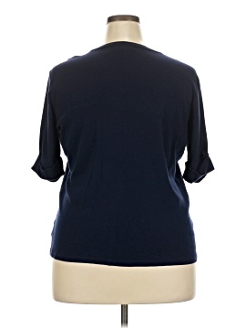 Lauren by Ralph Lauren 3/4 Sleeve T-Shirt (view 2)