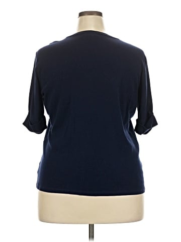Lauren by Ralph Lauren 3/4 Sleeve T-Shirt (view 2)