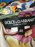 Dolce & Gabbana Blue Ivory Short Sleeve Blouse Size EU (IT) 48 / US 12 - photo 13