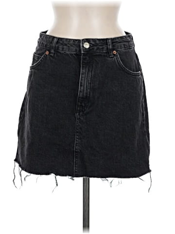 Topshop Denim Skirt (view 1)