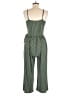 Kaileigh Stripes Green Jumpsuit Size M - photo 2