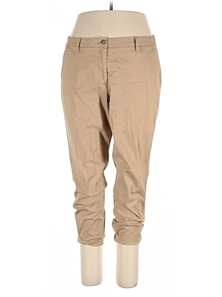 Pre-owned Talbots Khaki Pant In Tan