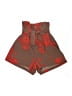 Rules of Etiquette Floral Brown Shorts Size M - photo 1