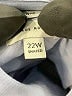Foxcroft 100% Cotton Blue 3/4 Sleeve Button-Down Shirt Size 22 - photo 8