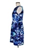 Connected Apparel Tropical Blue Cocktail Dress Size 8 (petite) - photo 5