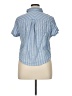 auden Blue Short Sleeve Button-Down Shirt Size XL - photo 2