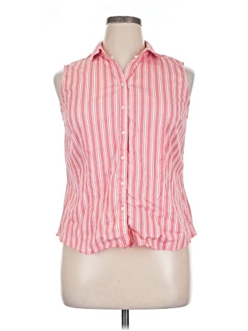 Charter Club Sleeveless Button-Down Shirt (view 1)