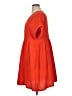 Universal Thread 100% Cotton Solid Orange Casual Dress Size XL - photo 5