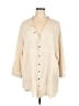 iGenJun Ivory 3/4 Sleeve Button-Down Shirt Size XL - photo 1