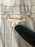 Hem & Thread Stripes Ivory Shorts Size S - photo 3