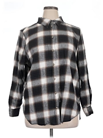 H&M Long Sleeve Button-Down Shirt (view 1)