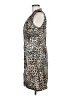 Chico's Animal Print Brown Cocktail Dress Size Med (1) - photo 5