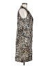 Chico's Animal Print Brown Cocktail Dress Size Med (1) - photo 4