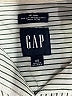 Gap 100% Cotton Stripes Gray Long Sleeve Button-Down Shirt Size XS - photo 7