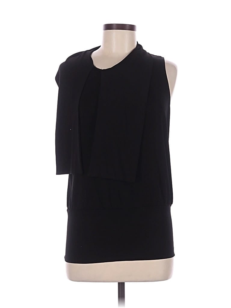 Pre-owned Express Sleeveless Blouse In Black