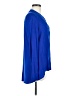 Worthington 100% Polyester Blue Long Sleeve Blouse Size M - photo 4