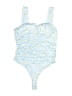 Haute Monde Blue Bodysuit Size L - photo 1