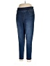 SPANX Solid Blue Jeggings Size 1X - photo 1