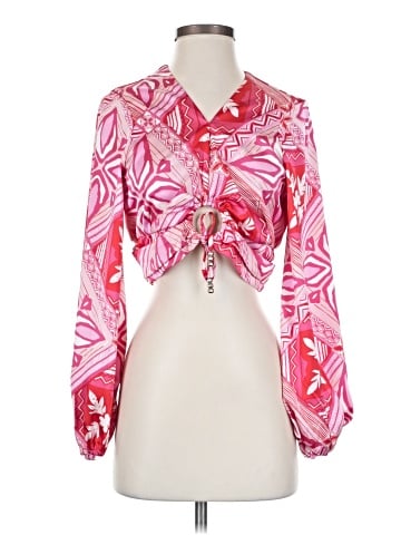Caroline Constas Long Sleeve Blouse (view 1)