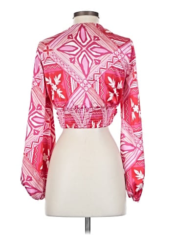 Caroline Constas Long Sleeve Blouse (view 2)