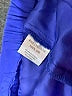 Parker 100% Silk Color Block Blue Athletic Shorts Size M - photo 4