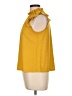 W5 100% Polyester Yellow Sleeveless Blouse Size L - photo 5