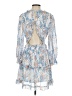Unbranded Paisley Blue Cocktail Dress Size S - photo 2