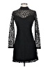ALLSAINTS Animal Print Black Cocktail Dress Size 2 - photo 1