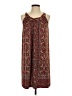 Max Studio Paisley Burgundy Casual Dress Size XS - photo 1