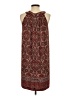 Max Studio Paisley Burgundy Casual Dress Size XS - photo 2