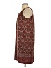 Max Studio Paisley Burgundy Casual Dress Size XS - photo 5