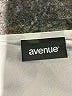 Avenue Solid Gray Ivory Sleeveless Blouse Size L - photo 7