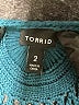 Torrid Teal Short Sleeve Top Size 2X Plus (2) - photo 7