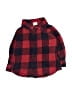 Baby Gap 100% Cotton Plaid Red Long Sleeve Button-Down Shirt Size 6-12 mo - photo 1