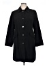 Anne Klein 100% Polyester Black Trenchcoat Size XL - photo 1