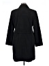 Anne Klein 100% Polyester Black Trenchcoat Size XL - photo 2