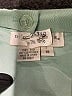 Doncaster Collection 100% Silk Solid Green Silk Skirt Size 18 - photo 4