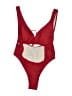 Unbranded Solid Red One Piece Swimsuit Size L - photo 1