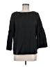 Per Se Black 3/4 Sleeve Blouse Size 6 - photo 1