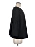 Per Se Black 3/4 Sleeve Blouse Size 6 - photo 4