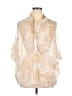 Dots Ivory 3/4 Sleeve Blouse Size XL - photo 1