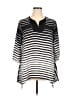 Cato 100% Polyester Black 3/4 Sleeve T-Shirt Size 14 - 16 - photo 1