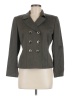 Le Suit Chevron-herringbone Gray Blazer Size 6 (petite) - photo 1