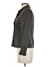 Le Suit Chevron-herringbone Gray Blazer Size 6 (petite) - photo 5