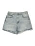 Zara Blue Denim Shorts Size 12 - photo 1