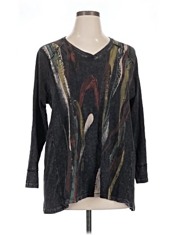 Jess & Jane 3/4 Sleeve T-Shirt (view 1)