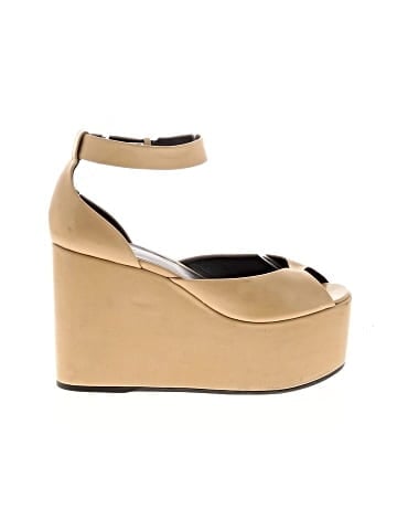 Céline Leather Wedges (view 1)