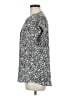 Cynthia Steffe 100% Polyester Silver Short Sleeve Blouse Size M - photo 5