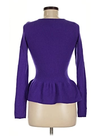 Aqua Cashmere Pullover Sweater (view 2)