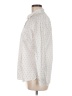 Gap 100% Cotton Polka Dots Ivory Long Sleeve Button-Down Shirt Size M - photo 5